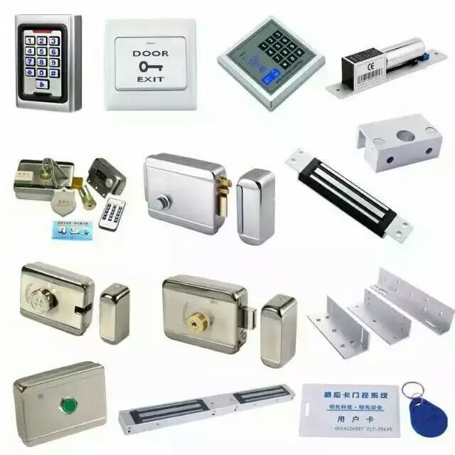 Fingerprint Mortise Electric Rim French Door Security Locks