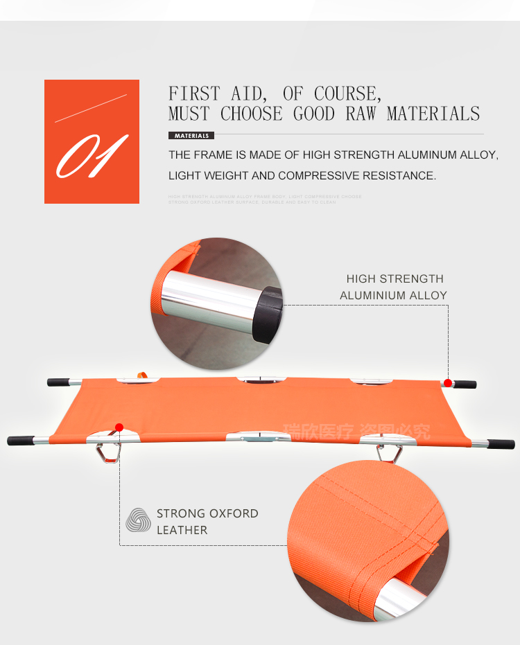 Patient Transfer Roll Up Stretcher Hospital Medical Stretcher
