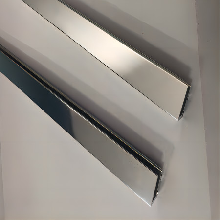 Interior Decoration 6mm Aluminium U Channel Black Gold U Profile