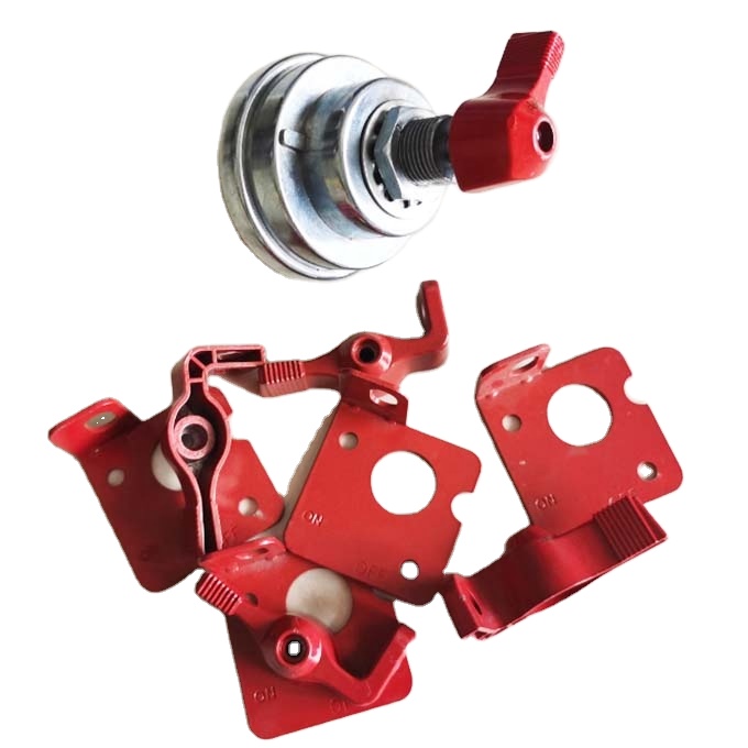 Universal Purpose Steel Isolator Lockout Lever Kit for Master Disconnect Switches and Improved Replacement