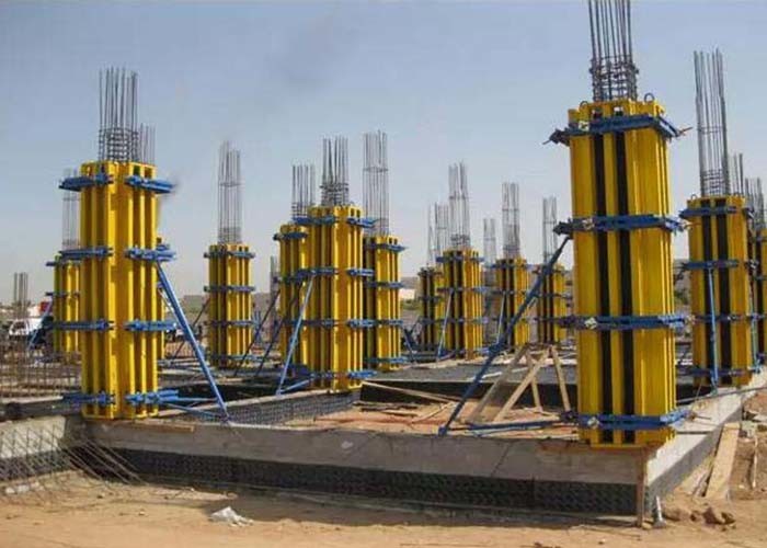 Column And Wall Timber Beam Formwork Efficient For Building Construction
