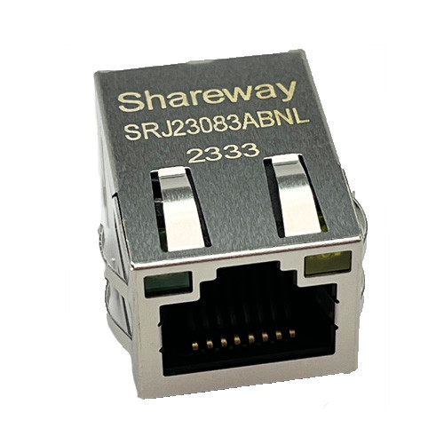 100BASE-TX Through-hole Magnetic RJ45 Jack for Routers 7499011222A