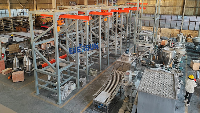 6 - 12 Bags/Hour Handling Capacity Bulk Bag Handling Equipment Loading Station
