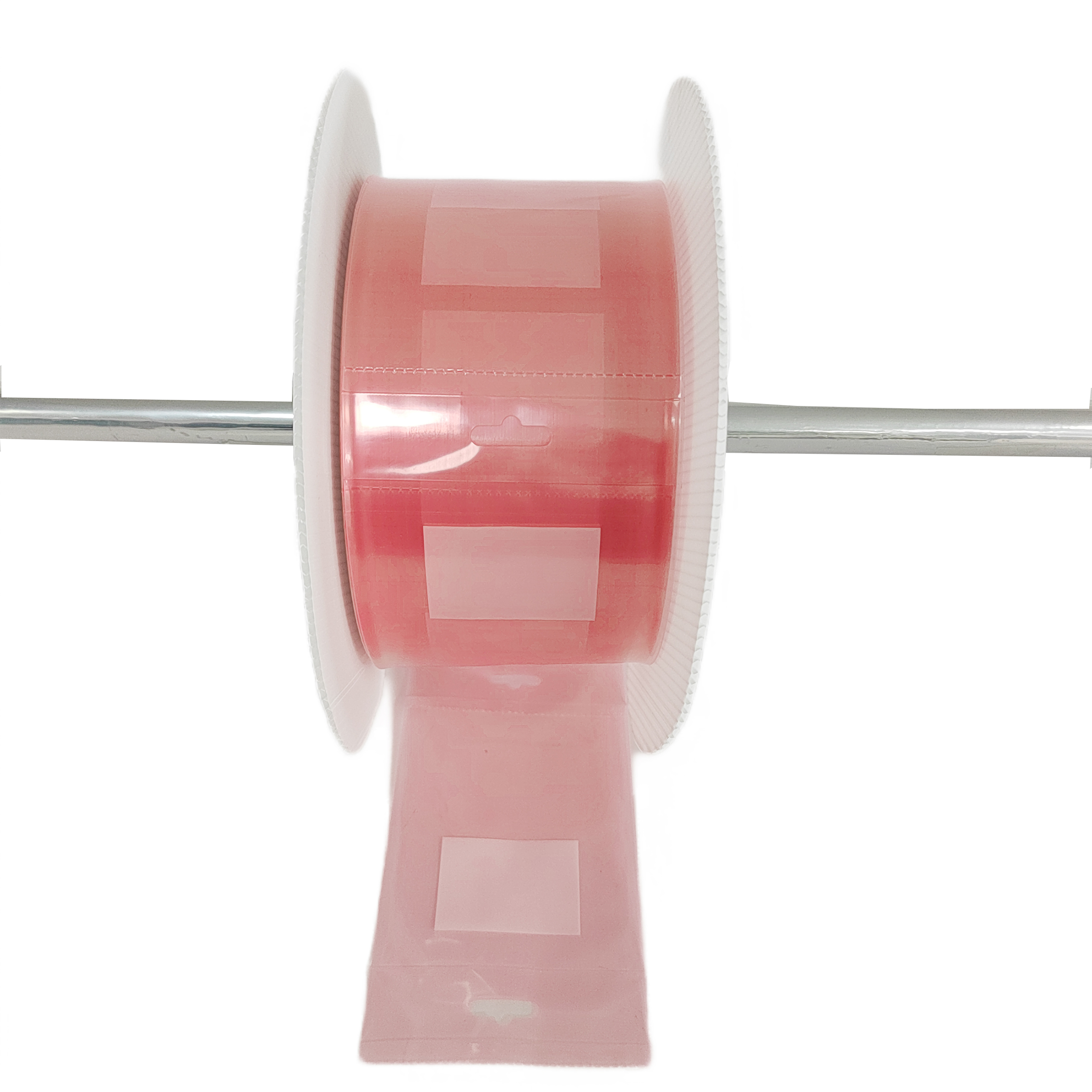 LDPE Clear Plastic Pre Opened Poly Bags On A Roll Side Gusset Auto Bag For Clothing