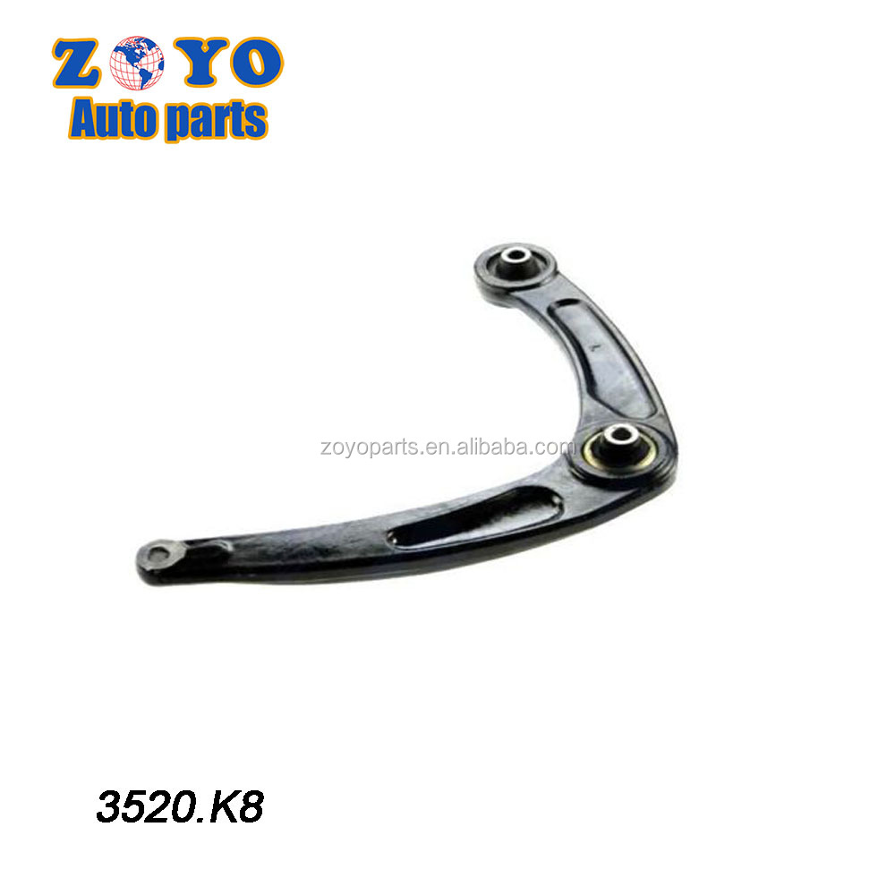 Nature Rubber Bushing Lower Forged Control Arm for Peugeot 307 3A/C 2008 Edition