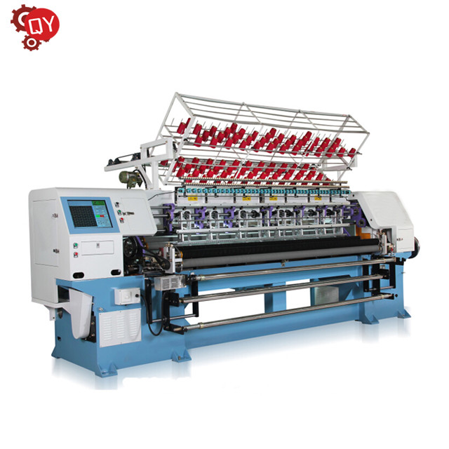 QYLS-76/64 Computerized Shuttle Multi-needle Quilting Machine for bedding covers
