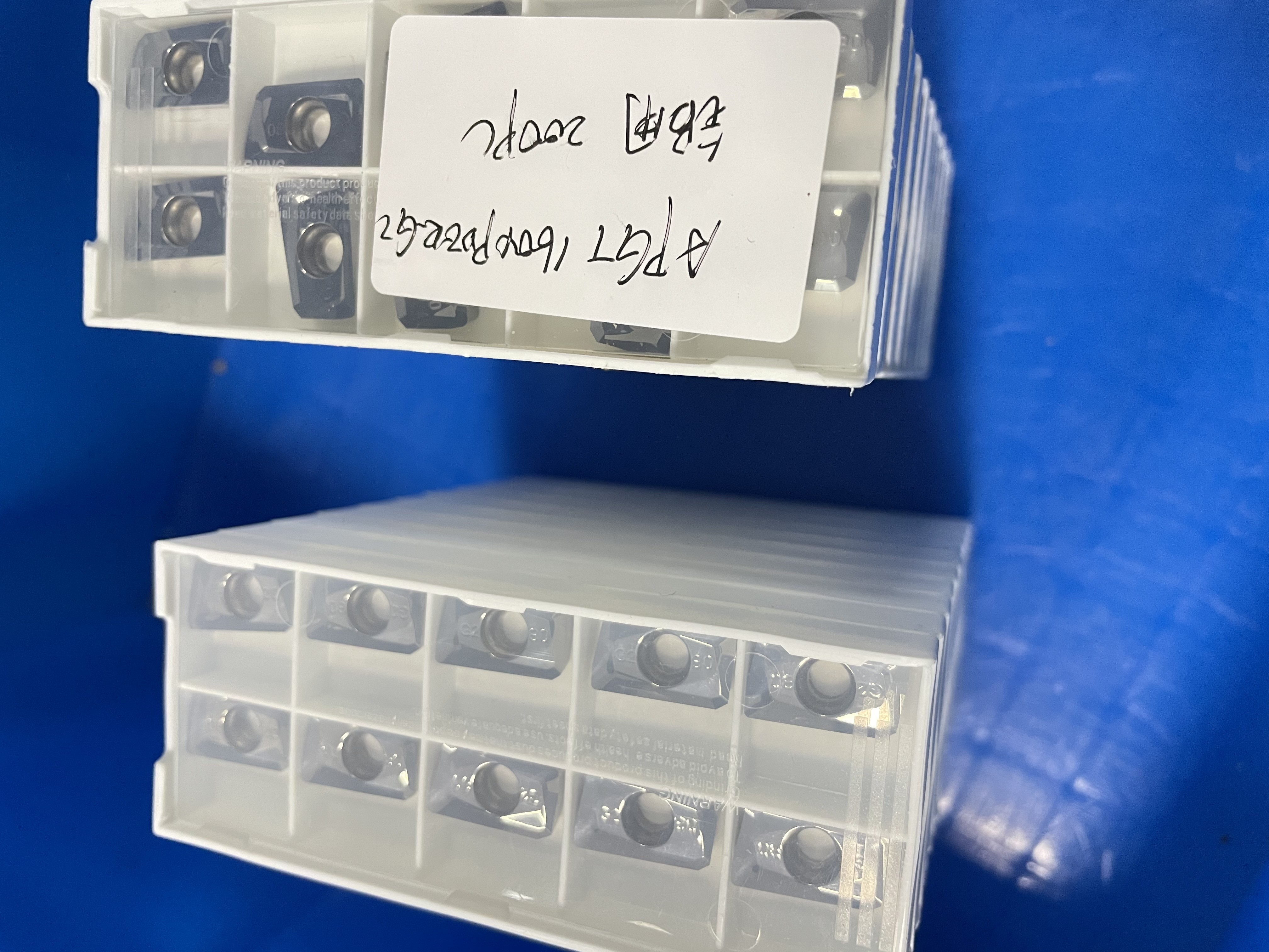 CNC Apkt1604 Carbide Inserts , Polished Insert For Aluminum