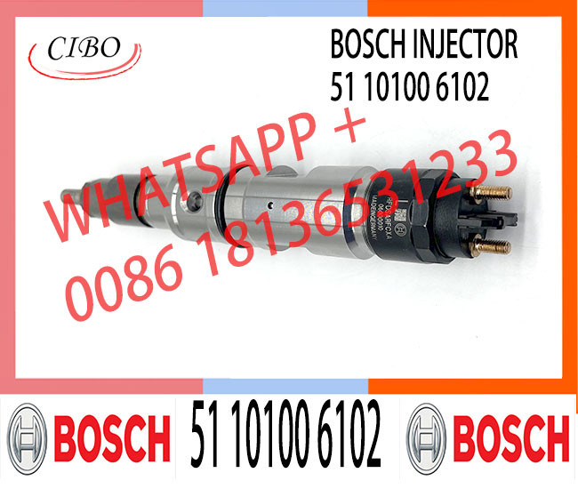 New 0445120154 0 445 120 154 1kd diesel fuel injector for 120 # CRIN2-16 OE 51 10100 6102 Diesel Engine