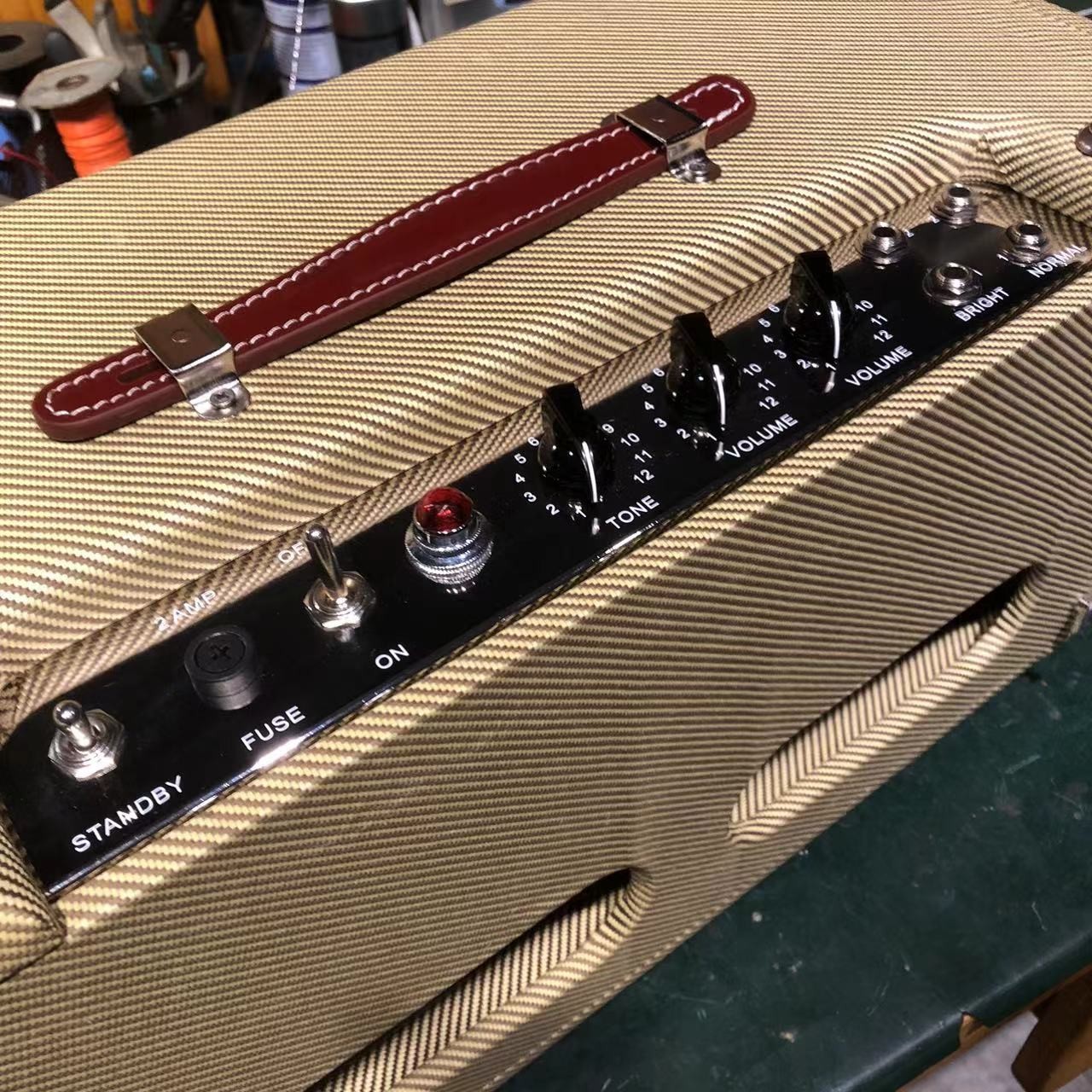 2025 Tweedle Dee Deluxe 5E3 Classic Dumble Style Mods Tweed Head, Pure Handed with Eyelet Board, 6V6GT*2, 12AX7*2, 5Y3GT*1, Grand Amplifier, Accept