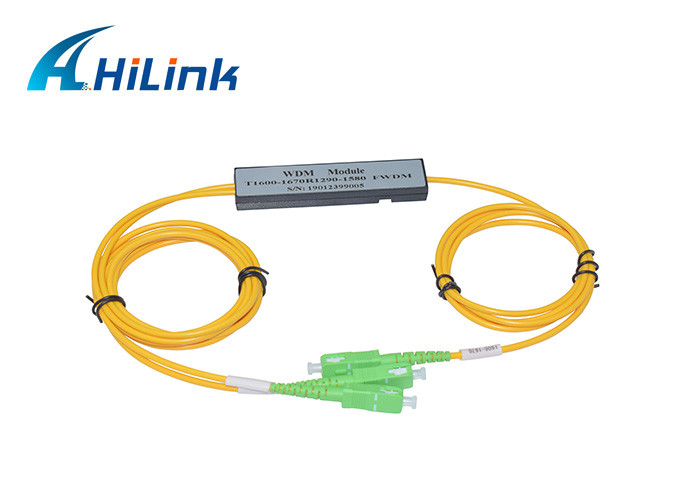 FWDM Wavelength Division Multiplexer Optical Fiber Filter Directivity ≥ 50dB
