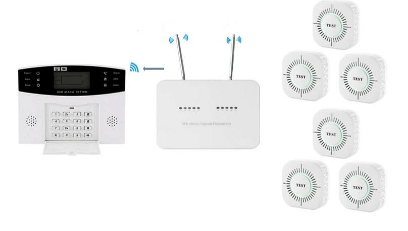 Signal GSM Home Security System Intensifier 200 Meters Transfer Signal Amplifier