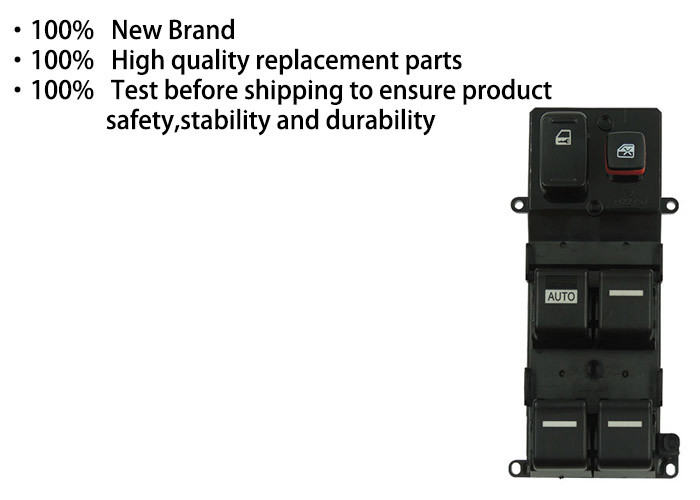 Easily Install Master Window Switch 35750-SDA-H15 Front Driver Side