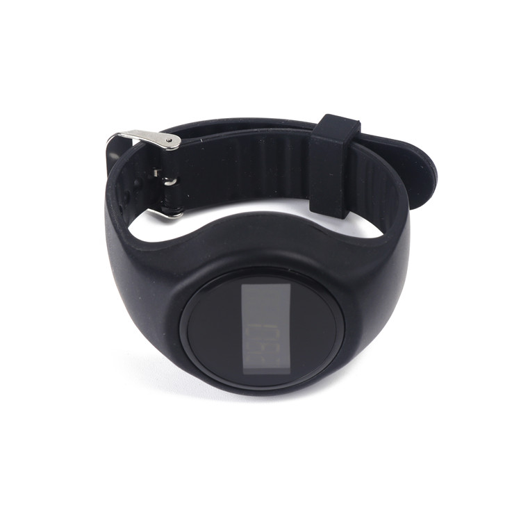 Accurate Silicone Bracelet Digital Step Counter Distance Tracker Multiple Color