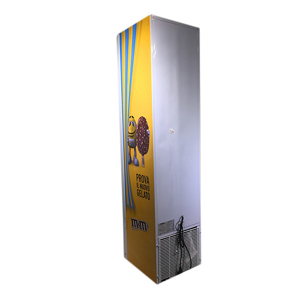 105L Low price supermarket vertical cooler display cabinet showcase beer freezer SD105