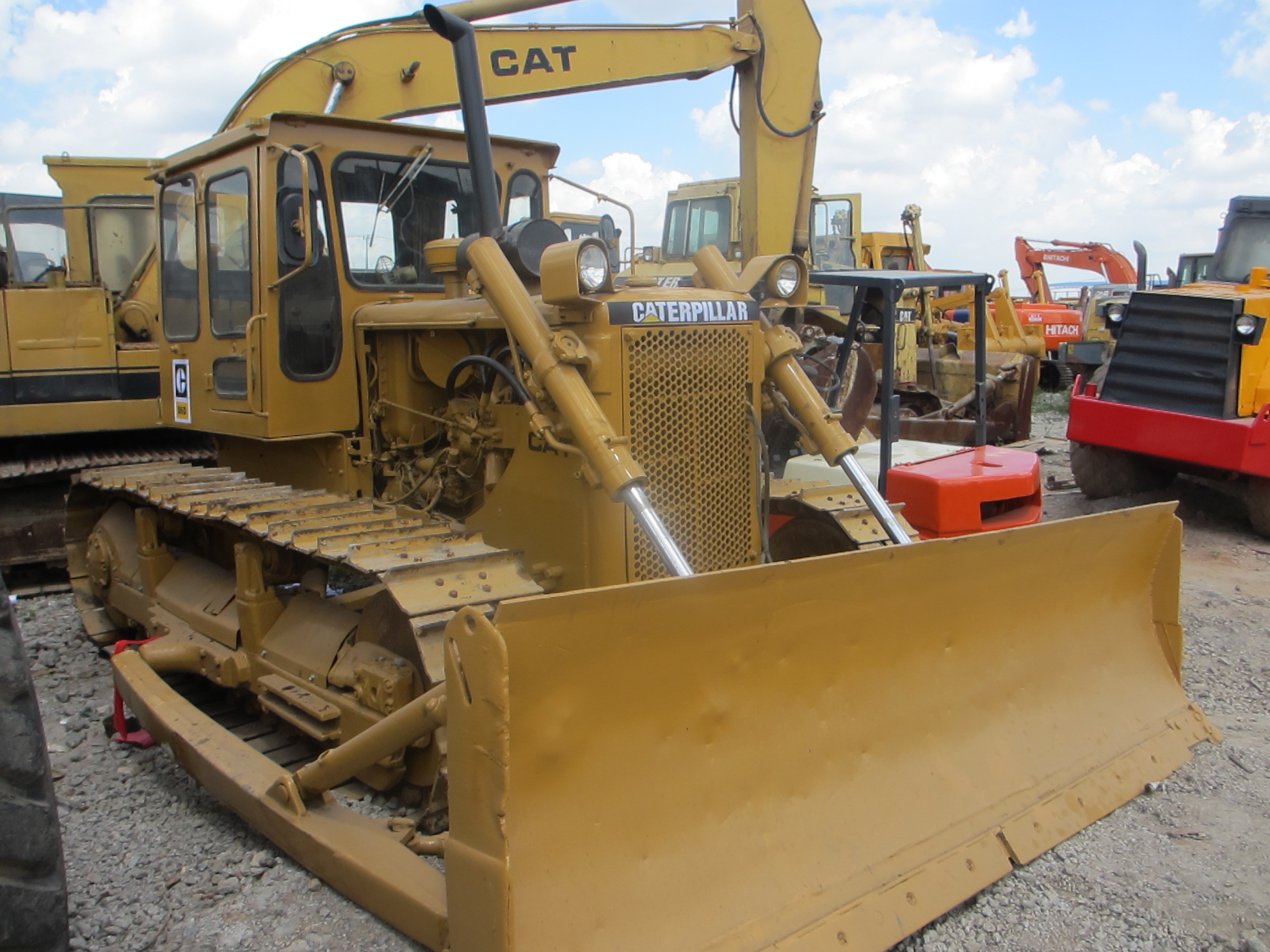 2009 used bulldozer tractor D6G 3306 engine  assembly ripper china