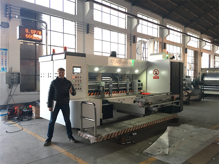 Innovative Automatic Pizza Box Printing Slotting Die Cutting Machine 18000 KG Capacity