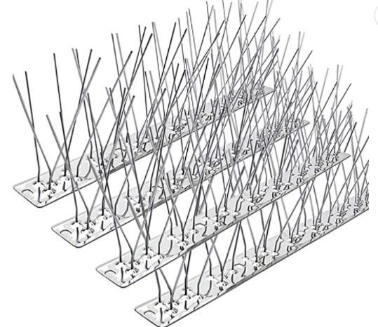 Spikes for birds animal stainless steel bird spikes window sills