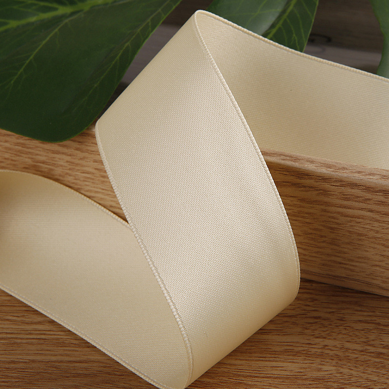 5mm-50mm Polyester Cotton Plain Knitting Ribbon Custom Cotton Ribbon For Gift Packaging