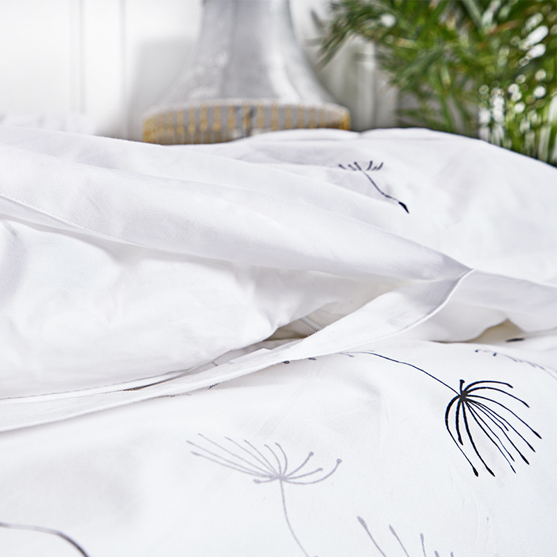 Modernization Hotel Bedding Sets 100% Cotton Printed Bed Linen Quilt Cover