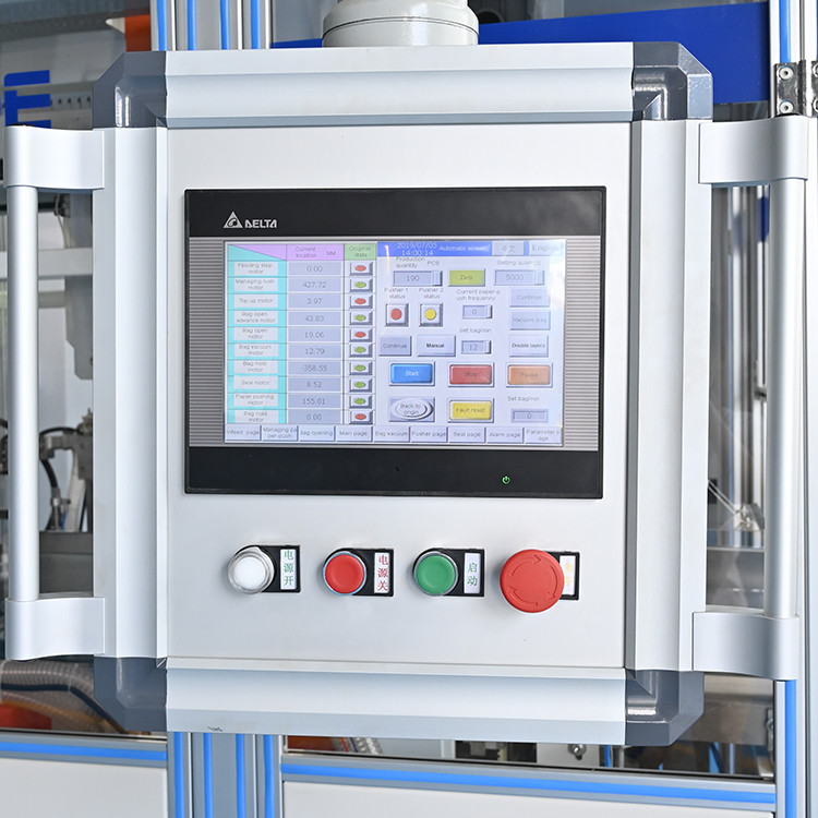 18rolls Tissue Paper Making Machine , 25bags/Min Paper Wrapping Machine