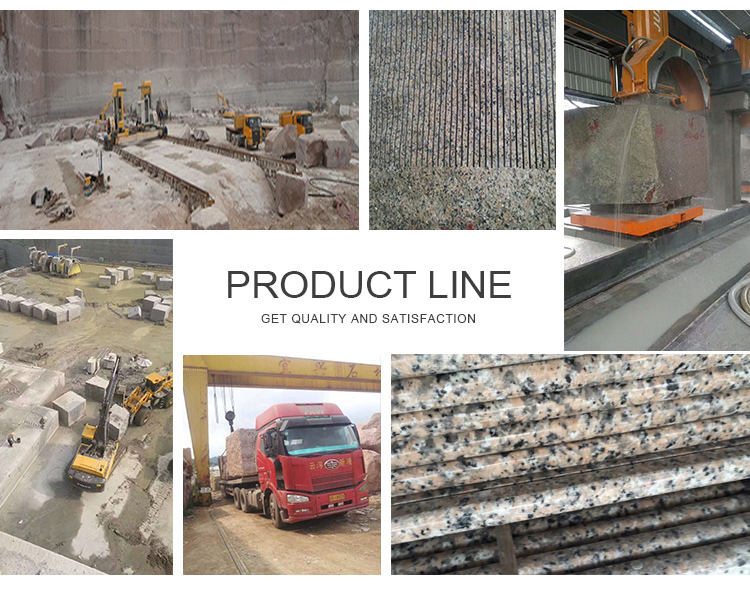 Polished Flamed Granite Stone , India Imperial Flower Red Granite Slab