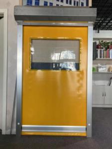 Buy cheap PVC Fast Acting Roller Shutter Doors Self Extinguishing Grade With Windproof Rod product