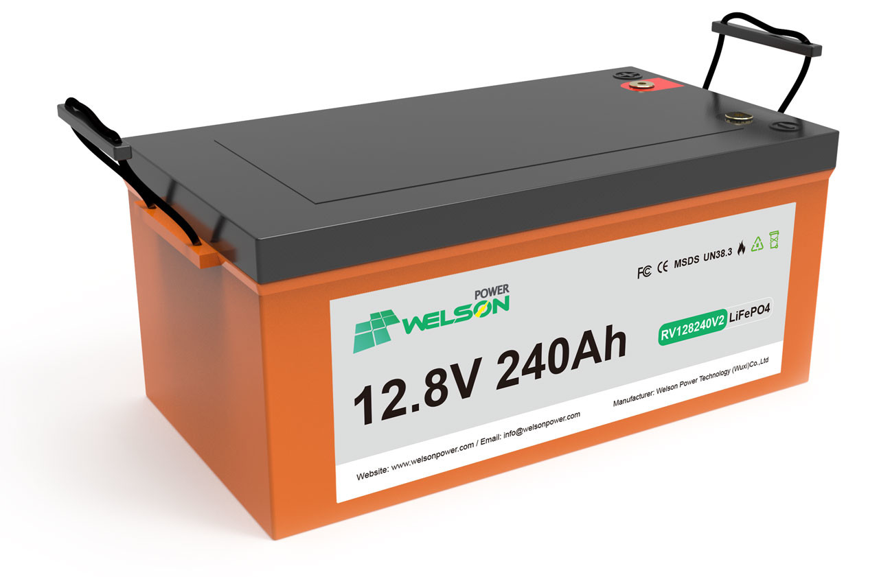 Solar Camper Generator RV LiFePO4 Battery 25.6V 100Ah Rv Lithium Battery Pack