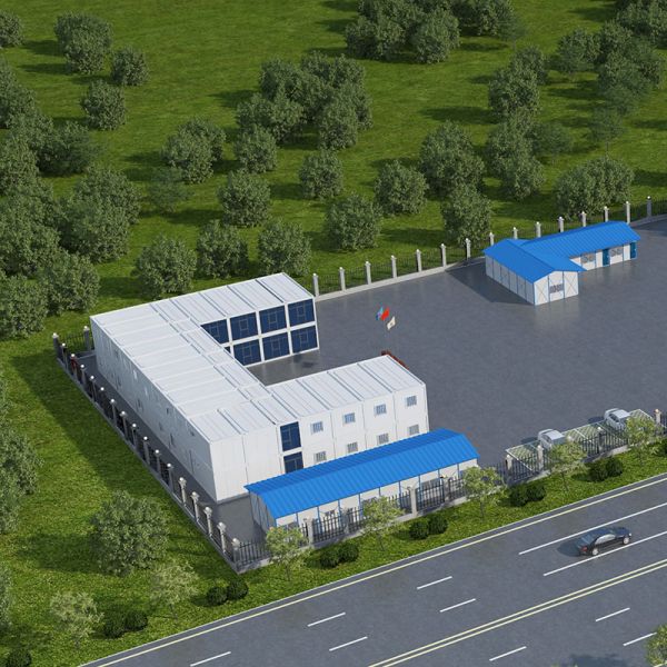 Customizable Modular Homes Prefabricated Mobile Home 20ft Detachable Container Homes