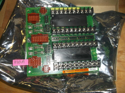 ABB NTCS04 PC BOARD I/O TERMINATION CONTROL UNIT 120/240 VDC Module Termination Unit