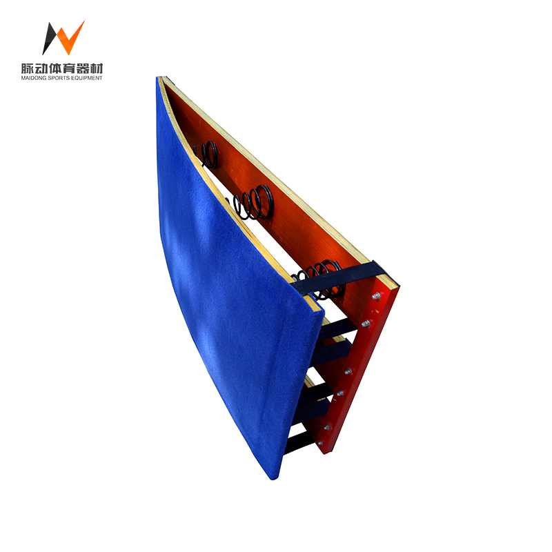 Blue Professional Competition or Training School Gymnastic Jump Spring Board with 9 Springs