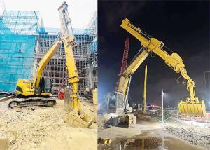 Buy cheap BS900E 3 Section Long Telescopic Dipper Arm For Cat Hitachi Komatsu Excavators product