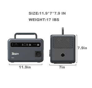 576Wh Portable Solar Generator Battery 240V 90W Portable Power Station