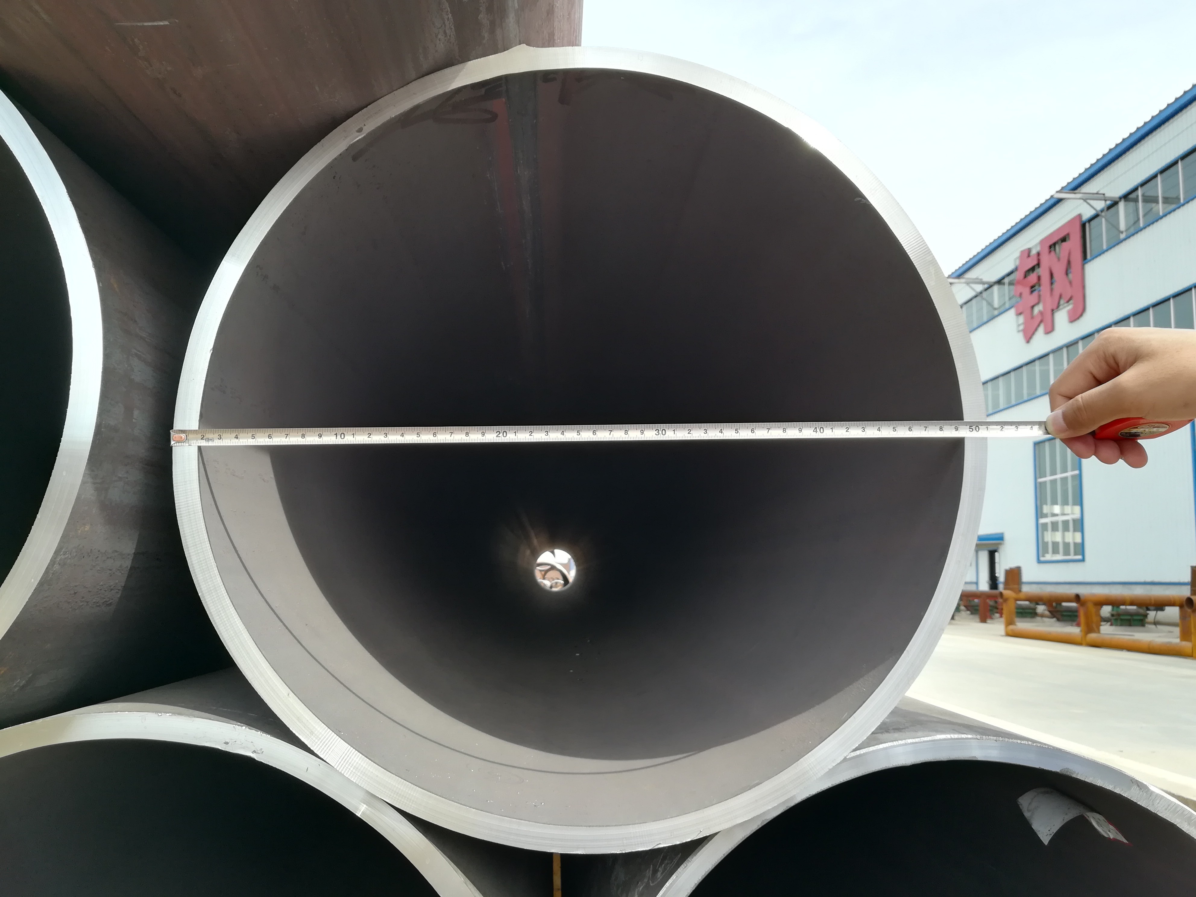 High Pressure OD 1422MM ASTM A106 S355JR Efw Pipe