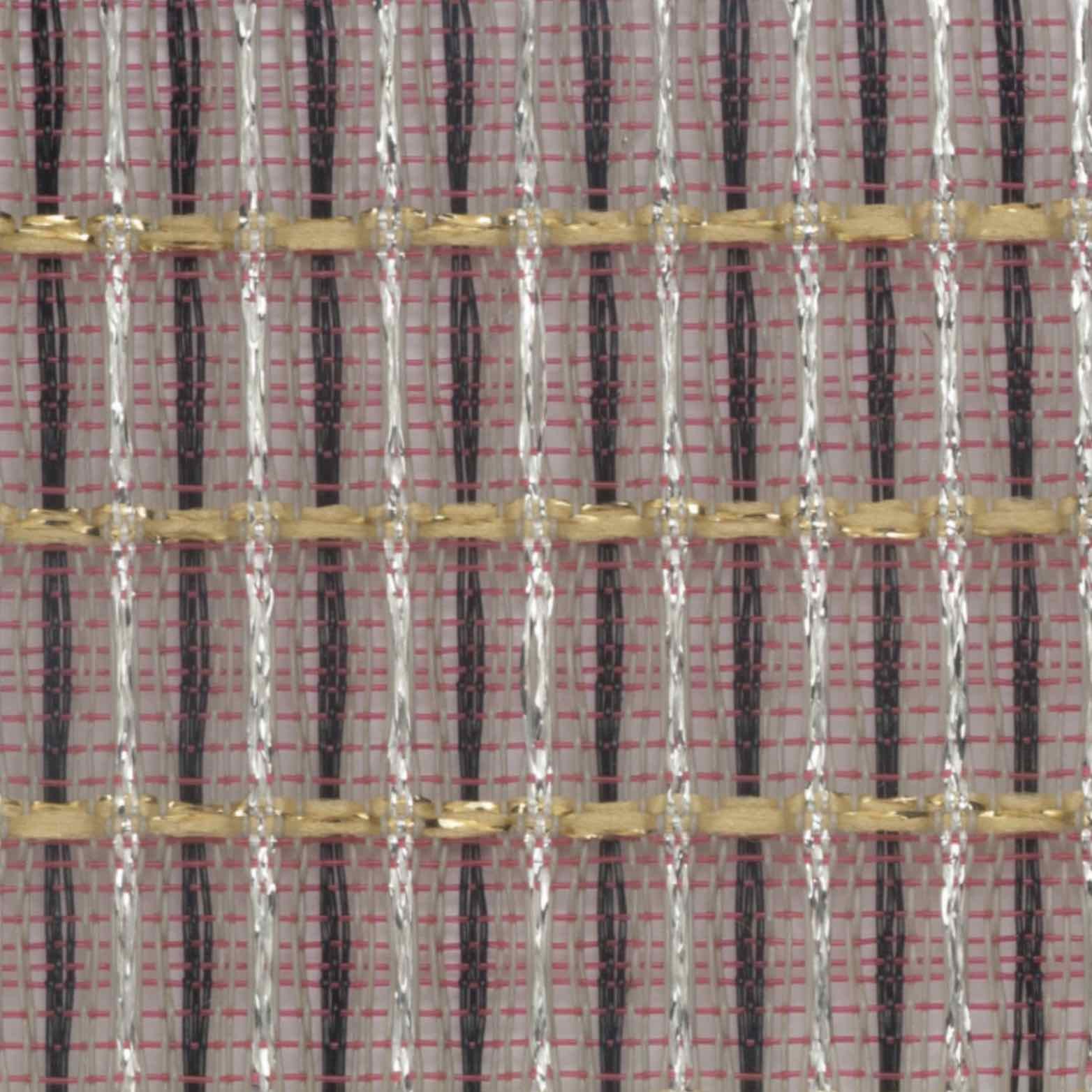 Cabinet Grill Cloth Red/Black/Silver Weave with Gold Accent grill cloth fabric DIY repair speaker