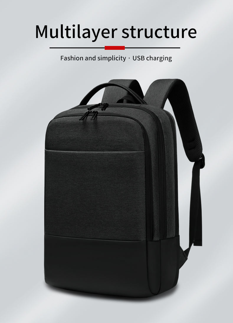 Factory wholesale USB Charging bagpack Notebook waterproof Laptop Back pack leisure travel Backpack bag school backpack