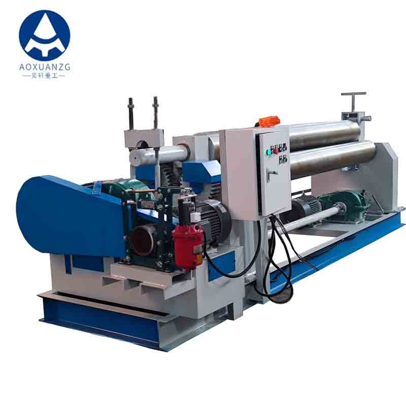 Carbon Steel Sheet Metal 3 Roller Plate Bending Machine 7.5Kw