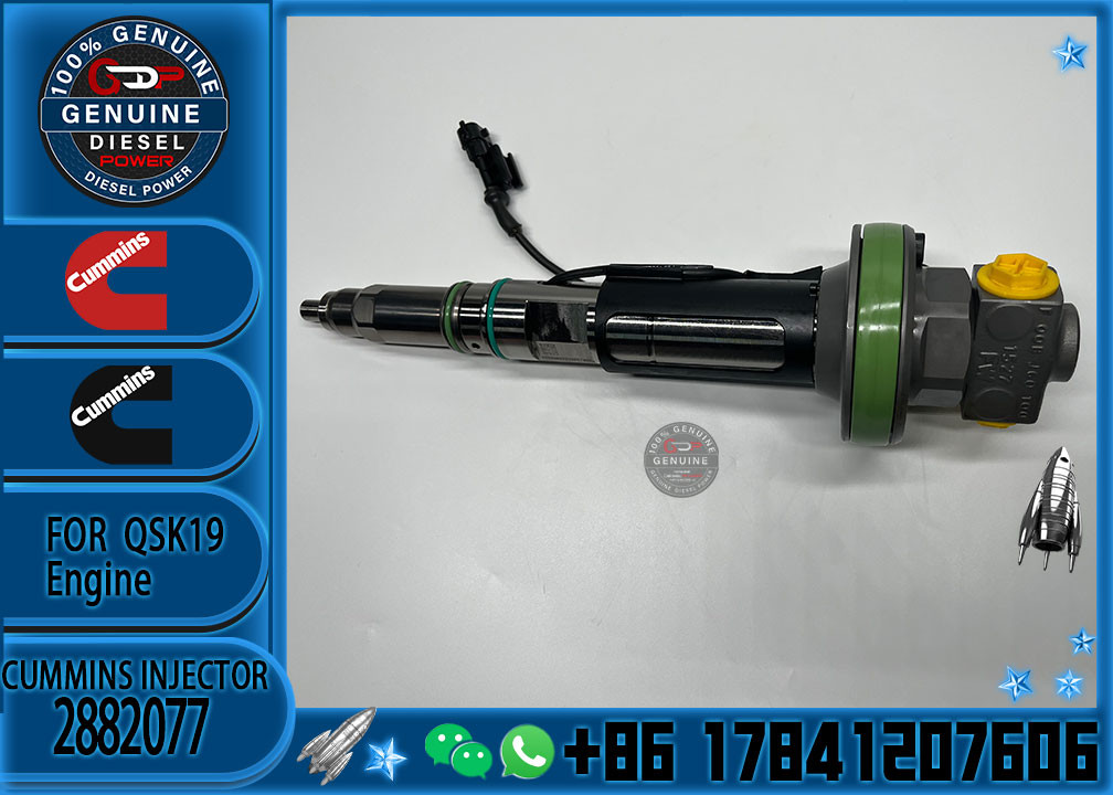 Truck Excavator machinery K19 KTA19 K123 qsk19 diesel engine fuel transfer system fuel injector 2882077 in stock