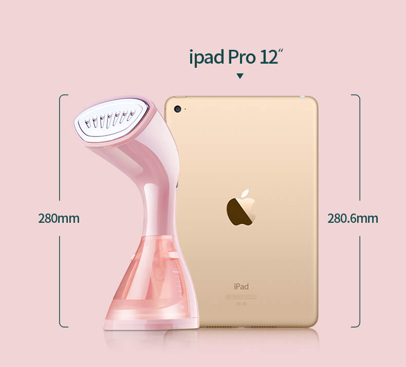 Portable Handheld Garment Steamer Iron for Fabric Clothes Textile 280ml Water Tank