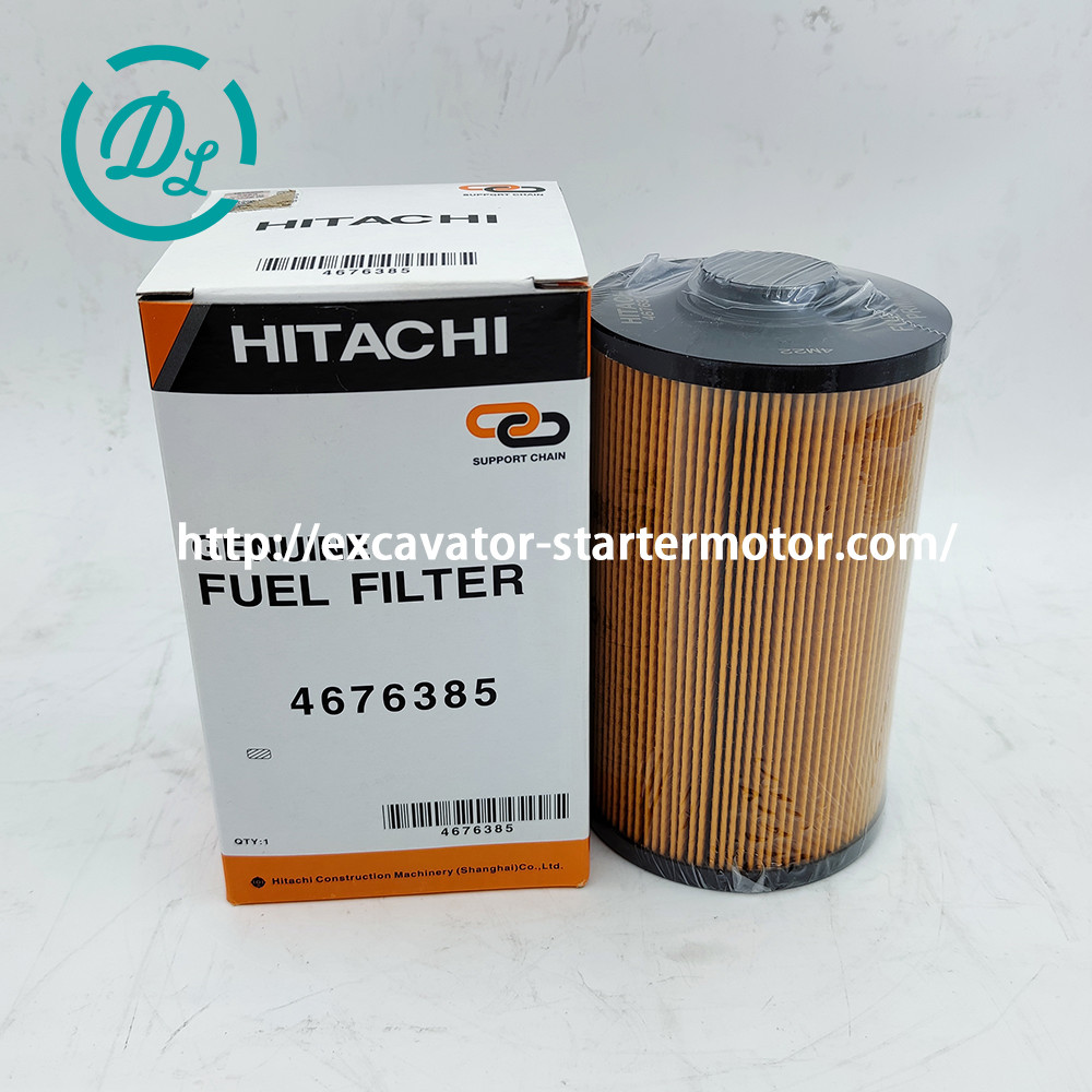 FF5786 4676385 MHH80870 Excavator Fuel Filter Hitachi ZX200-3 ZX200-5G