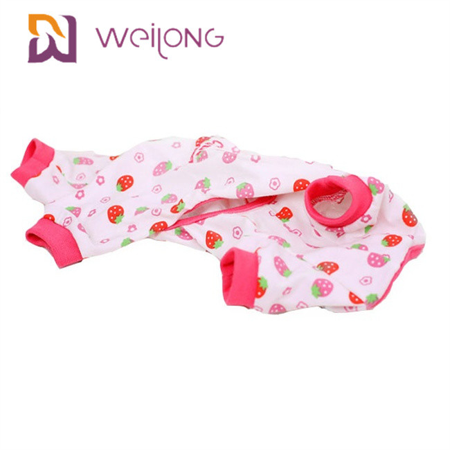 Digital Print Customization Summer Xl Dog Pajamas Onesie BSCI / WMT / ISO9001