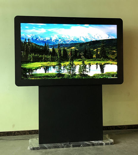 High Brightness Outdoor LCD Kiosk, 75" Interactive Capacitive Touch Screen