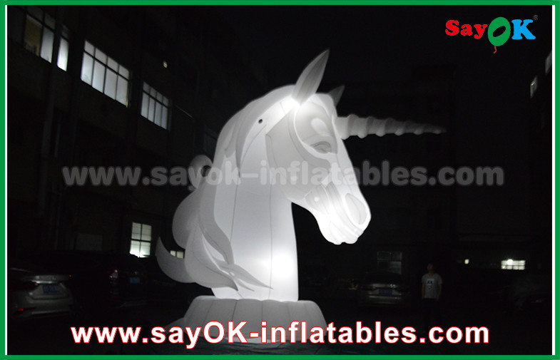 Unicorn Outdoor Advertising Black Inflatable Mouse Inflatable Cartoon Characters