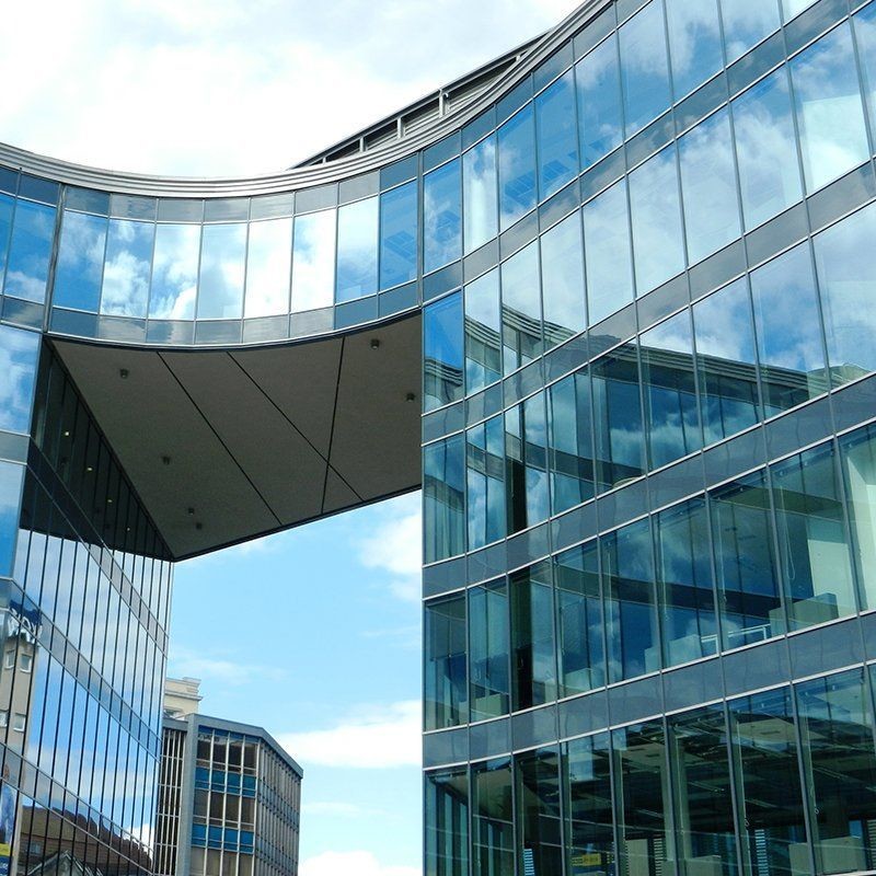 Class 5 Unit Curtain Wall UV Resistant High Wind Resistant With 6mm Glass Thickness