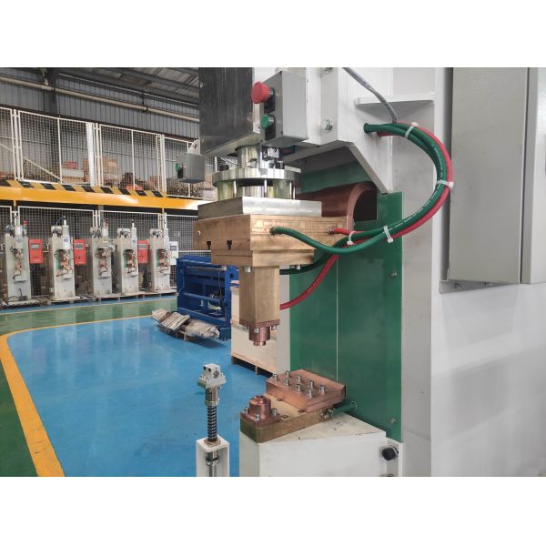 50Kv Manual Pneumatic Projection Welding Machine DN40 Steel Gas Cap Resistance Welder