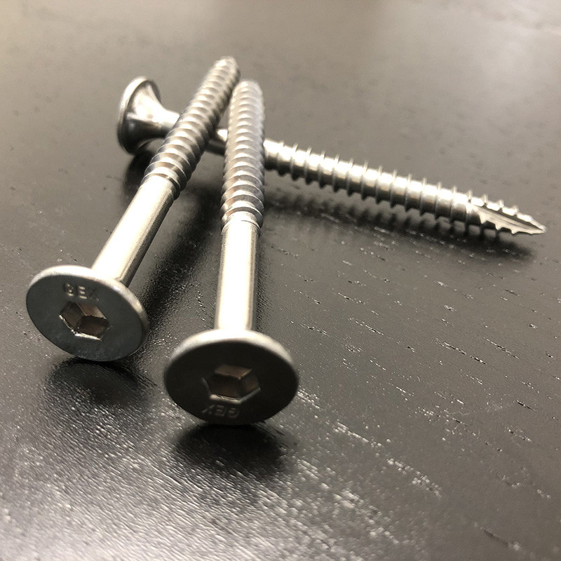 75mm T17 Heavy Duty Wood Screws 14G Timber Construction Screws Bugle Batten Head