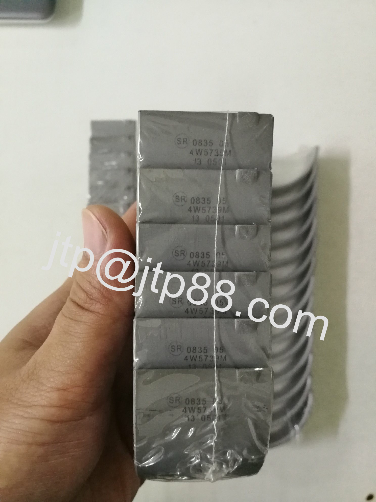 Hino F17E Engine Spare Parts Diesel Engine Bearings Bore 137mm 11011-1210