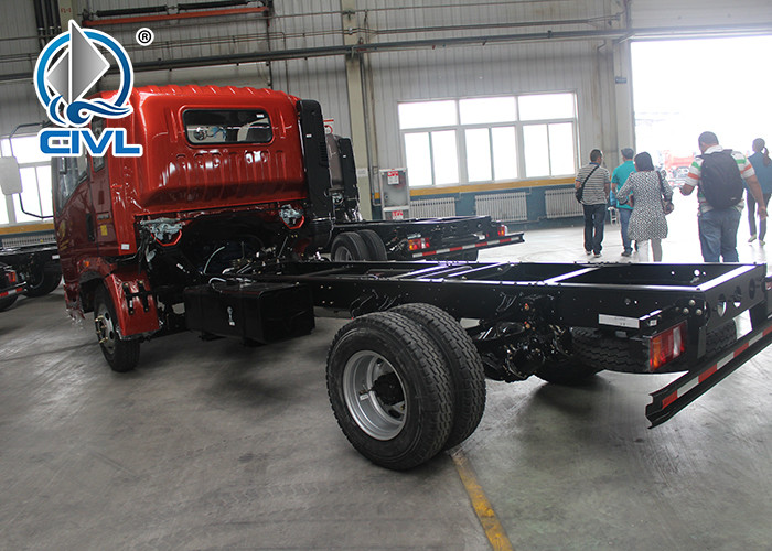 New Light Van Cargo Truck Light Duty Commercial Truck Light Box Truck Load Capacity 5ton Munual Transmission