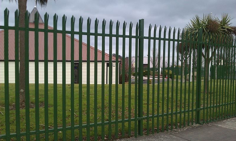 Unscalable 1.5m Triple Pointed Palisade Fencing For Garden
