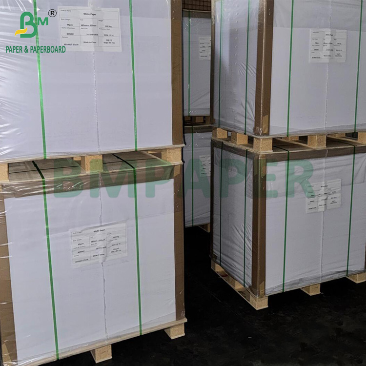 60lb White Digital Smooth Text Paper For Envelope 23'' x 35'' High Brightness