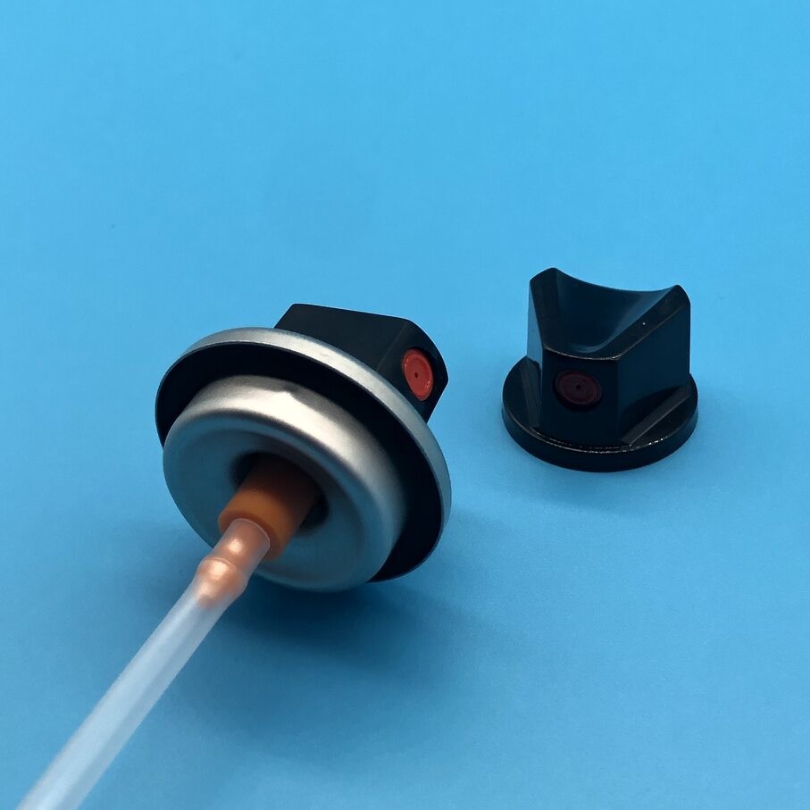 High-Performance Stainless Steel Spring Spray Paint Valve with Buna Outer Gasket